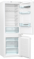 Встраиваемый двухкамерный холодильник Gorenje NRKI2181E1 (белый)