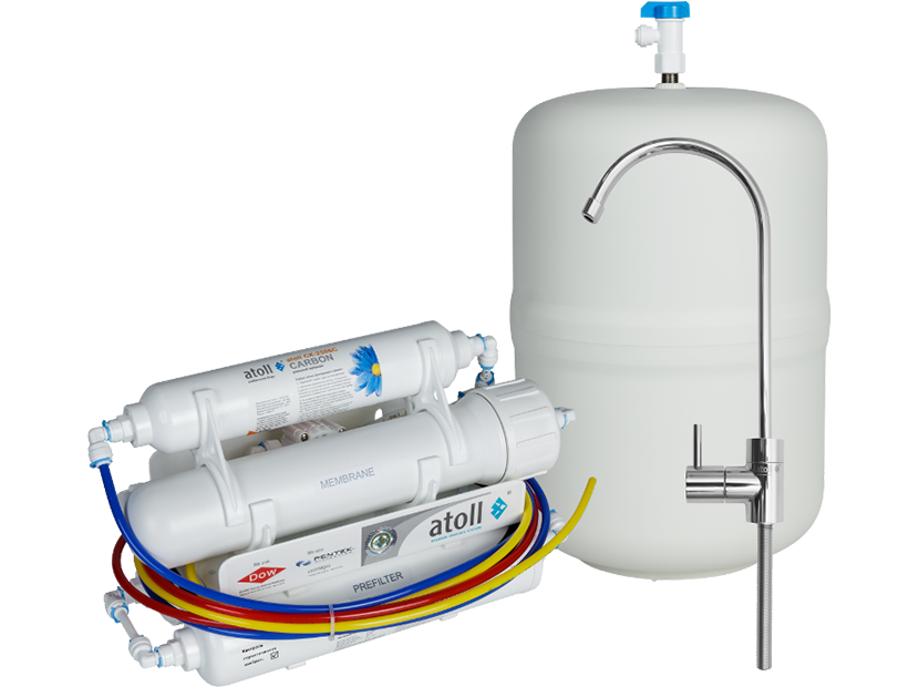 Система обратного осмоса atoll A-450 STD Compact (4 ступени, про-ть 120 л/сутки)