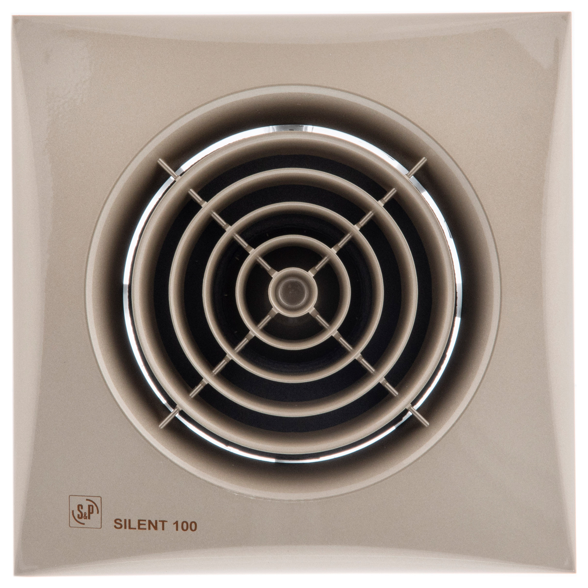 Накладной вентилятор Soler Palau SILENT-100 CZ CHAMPAGNE (шампань)