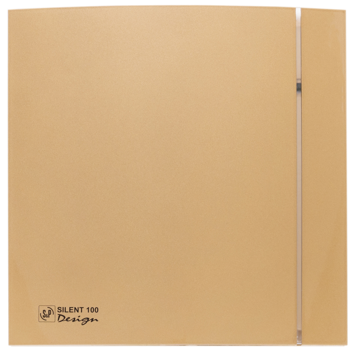 Накладной вентилятор Soler Palau SILENT-100 CZ GOLD DESIGN 4C (золотой)