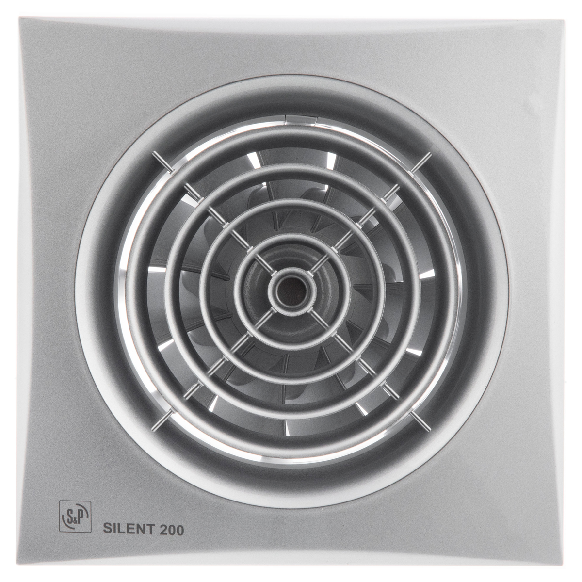 Накладной вентилятор Soler Palau SILENT-200 CZ SILVER (серебряный)