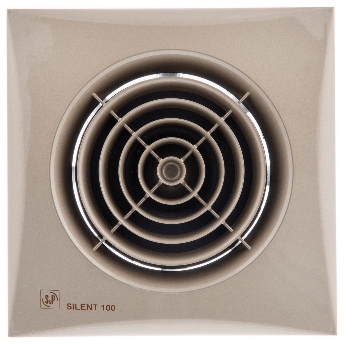 Накладной вентилятор Soler Palau SILENT-100 CZ CHAMPAGNE (шампань)