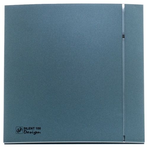 Накладной вентилятор Soler Palau SILENT-100 CZ GREY DESIGN 4C (серый)