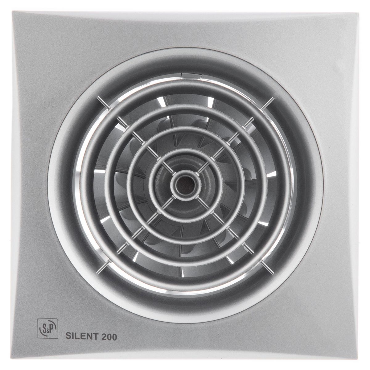 Накладной вентилятор Soler Palau SILENT-200 CZ SILVER (серебряный)
