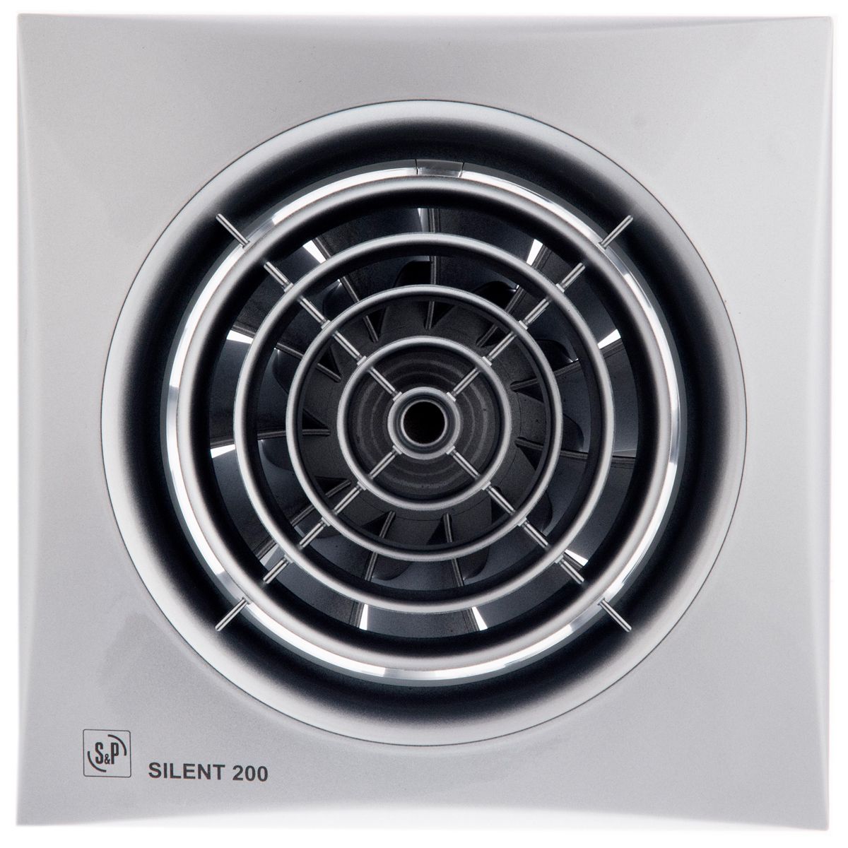 Накладной вентилятор Soler Palau SILENT-200 CRZ SILVER (серебряный)