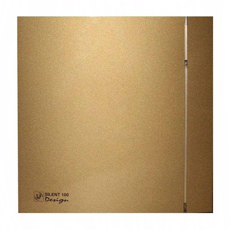 Накладной вентилятор Soler Palau SILENT-100 CRZ GOLD DESIGN 4C (золотой)