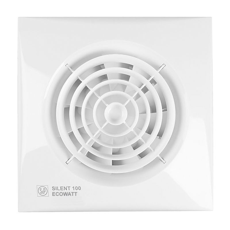 Накладной вентилятор Soler Palau SILENT-100 CHZ ECOWATT (белый)