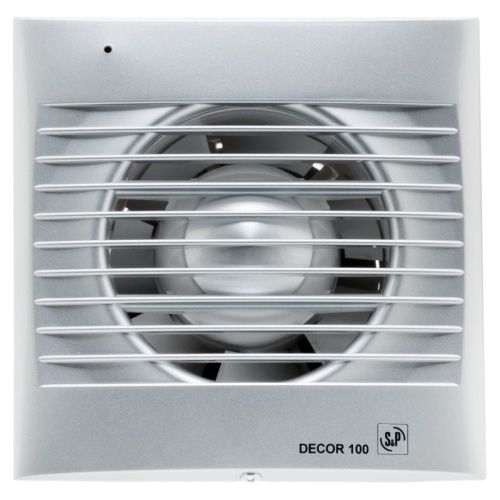 Накладной вентилятор Soler Palau DECOR-100C Silver (cеребряный)