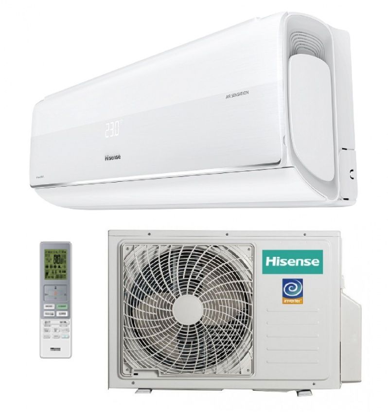 Сплит-система Hisense Air Sensation Superior DC AS-10UW4RXVQF00 Inverter комплект (белый)