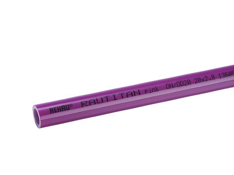 Труба универсальная REHAU RAUTITAN pink+ 32х4,4 (50)