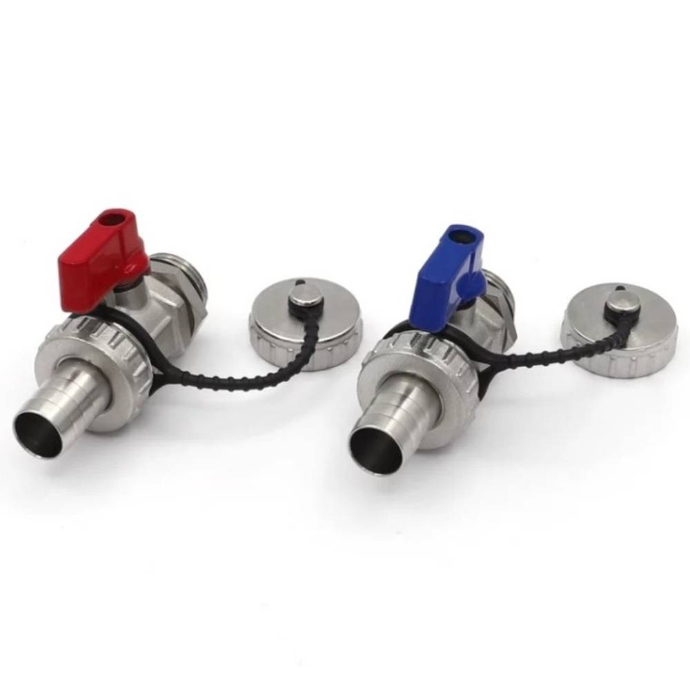 Кран VIEIR дренажный со съёмным металлическим штуцером 1/2