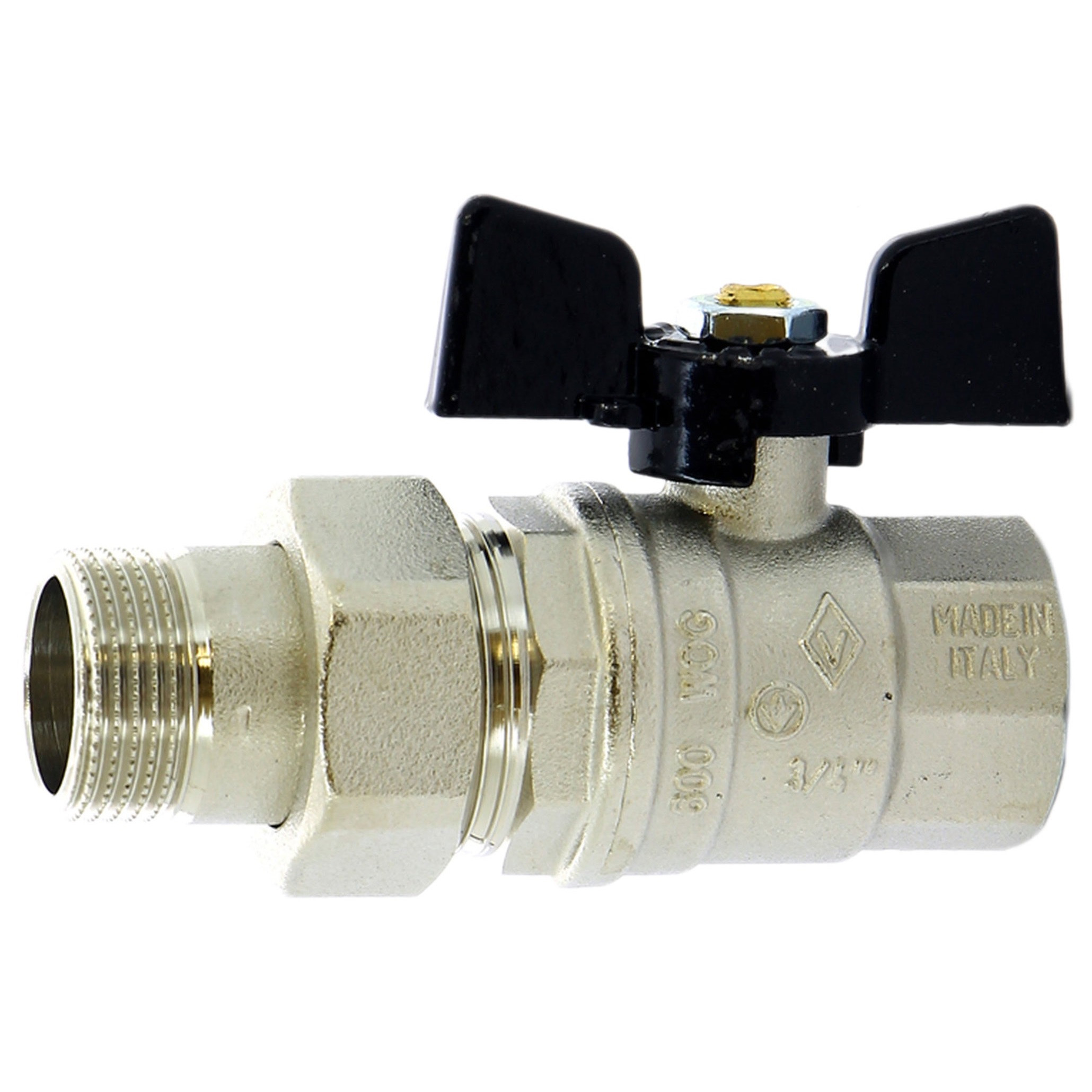 Кран BUGATTI с разъемным соединением НВ 3/4