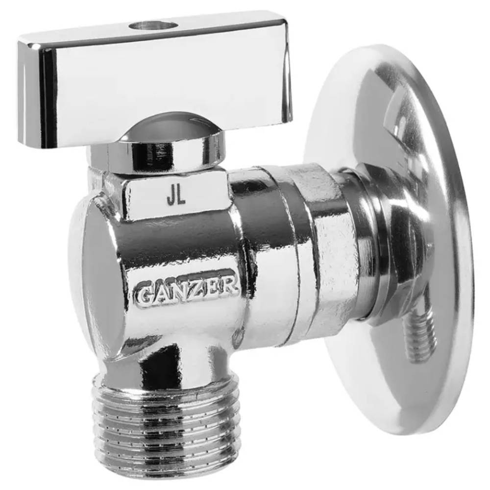 Кран VIEIR LUX Ganzer шаровый угловой 1/2