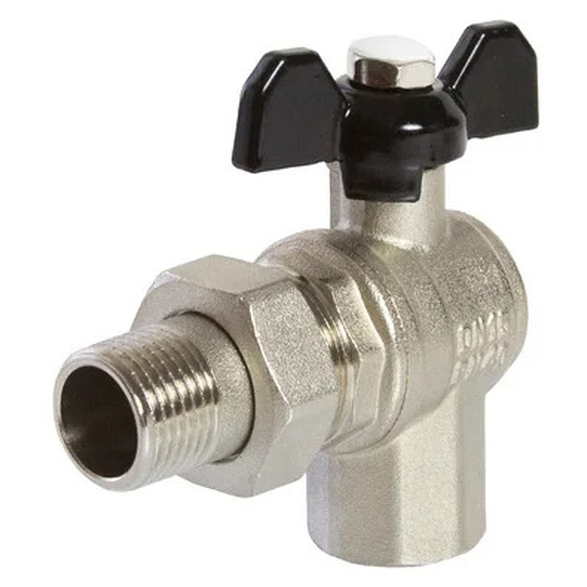 Кран VRT шаровой со сгоном угловой 3/4