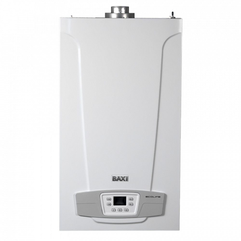 Котел газовый BAXI ECO LIFE 1.31F настен, 31 кВт, одноконтурный, с закрыт. кам. сгор.