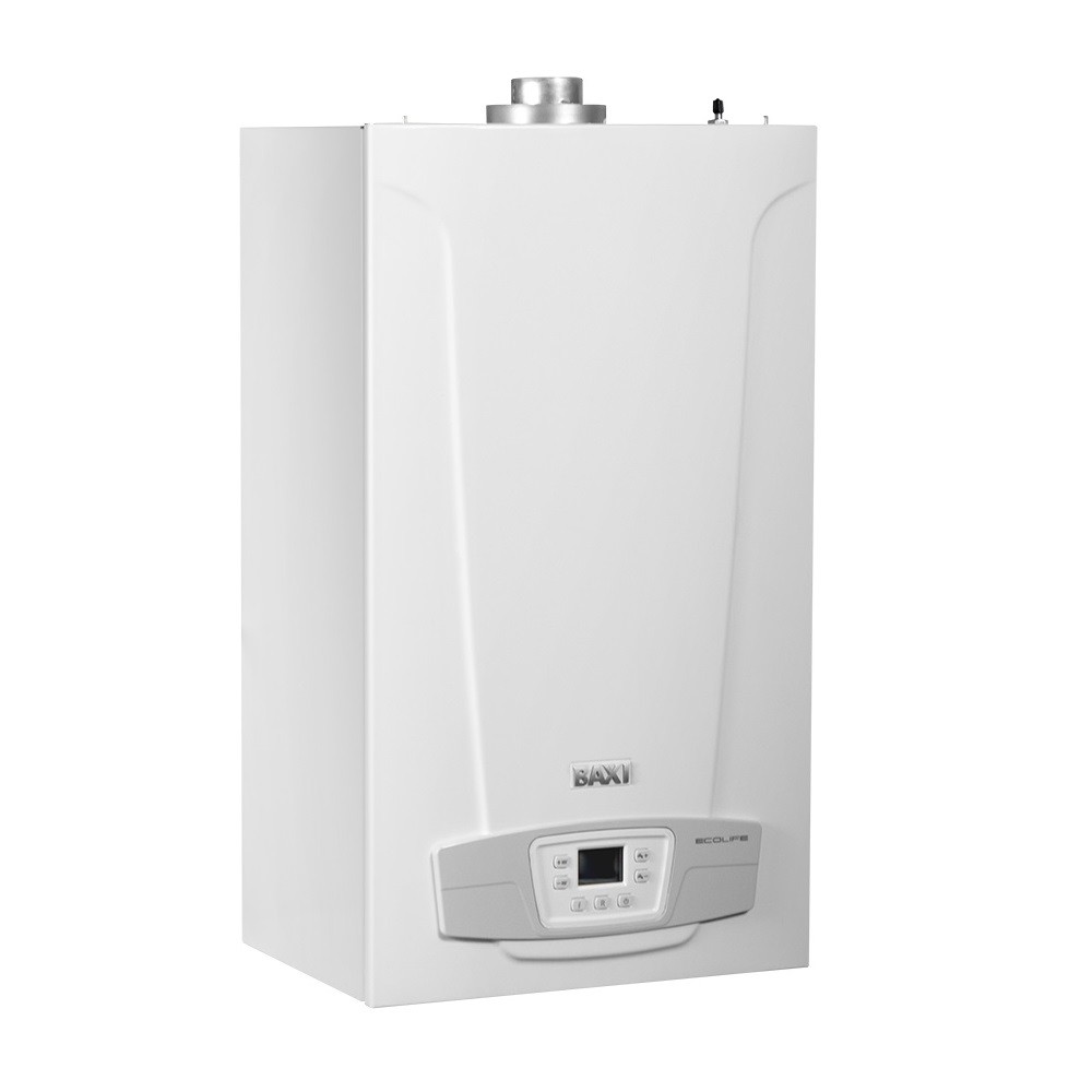 Котел газовый BAXI ECO LIFE 1.24F настен,24 кВт,одноконтурный, с закрыт. кам. сгор.