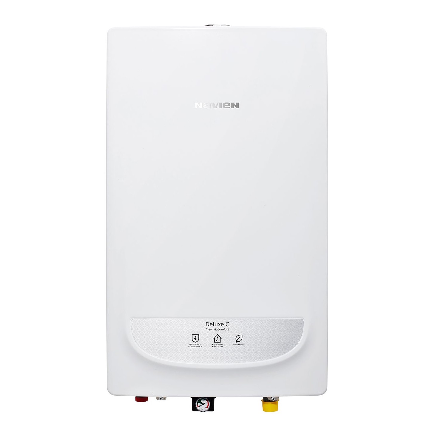 Котел газовый Navien Deluxe C -40k, настенный, 2 конт., закр. кам. сгор., коаксиальный