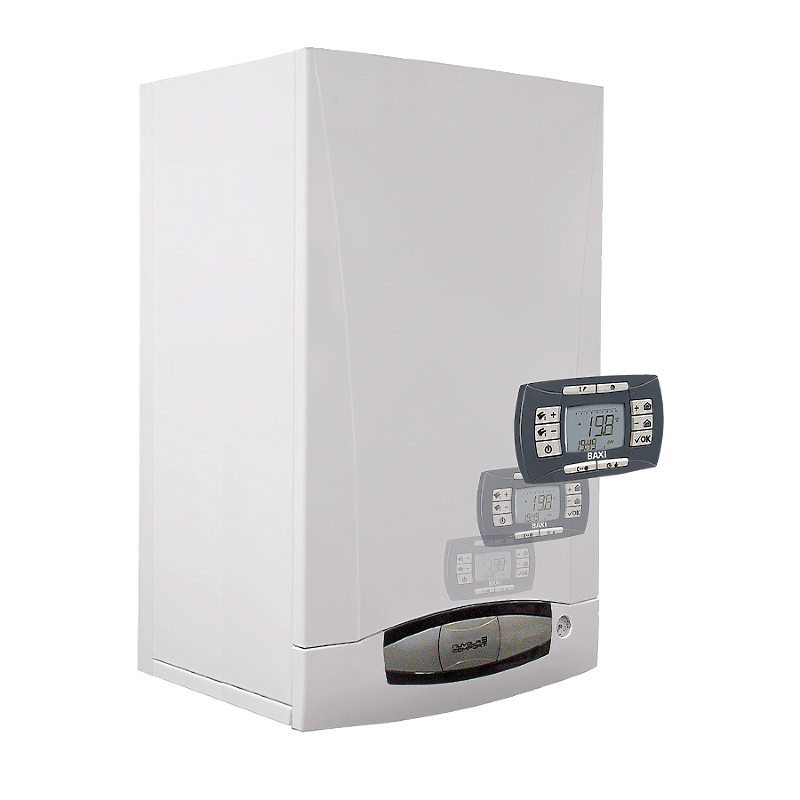 Котел газовый настенный с выносной панелью управления и встроенным бойлером NUVOLA3 COMFORT 240 Fi