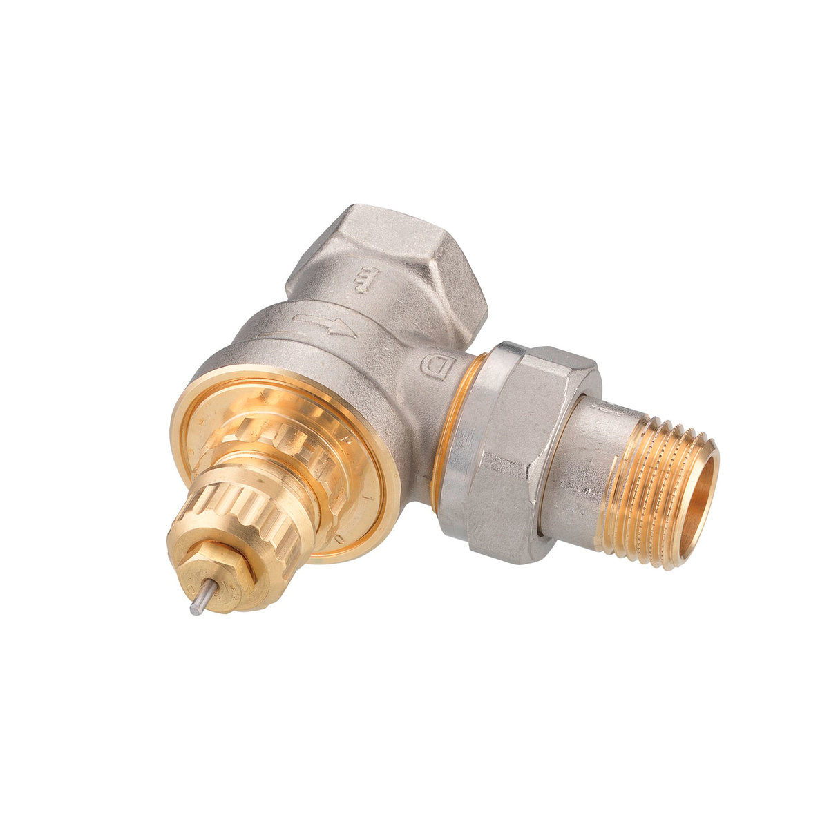 Клапан термостатический DANFOSS RTR-G, DN 15, прямой, никелированный