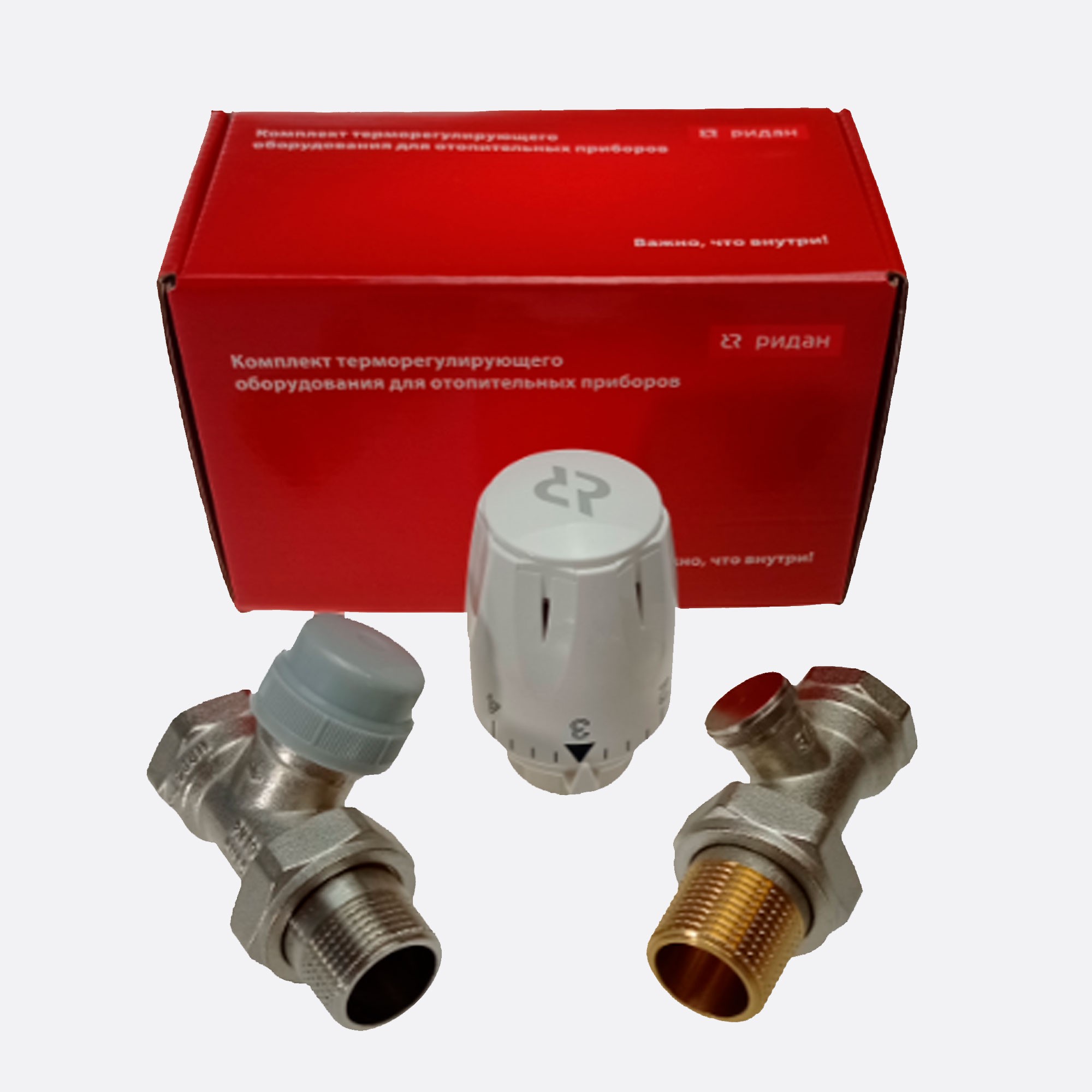 Комплект термостатический РИДАН TR-FN 20+TR 74+LV-S 20 прям, box