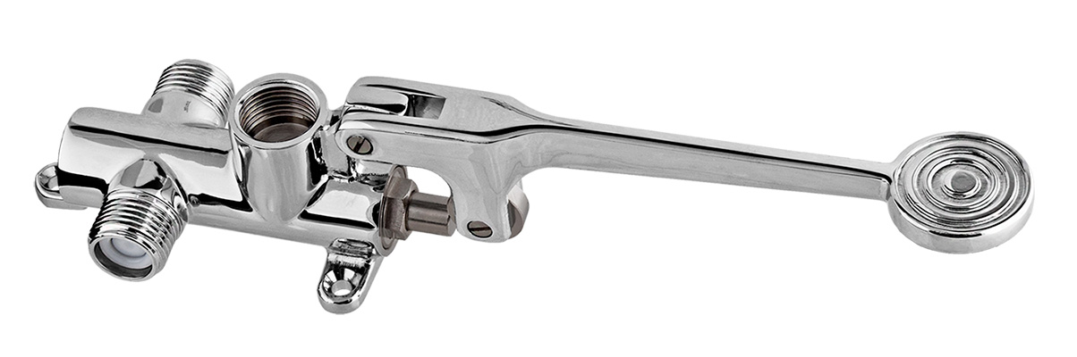 педаль-смеситель REMER 66MP напольный/настенный монтаж