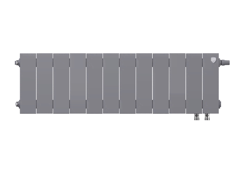 Радиатор Royal Thermo PianoForte 200 /Silver Satin - 12 секц. VDR