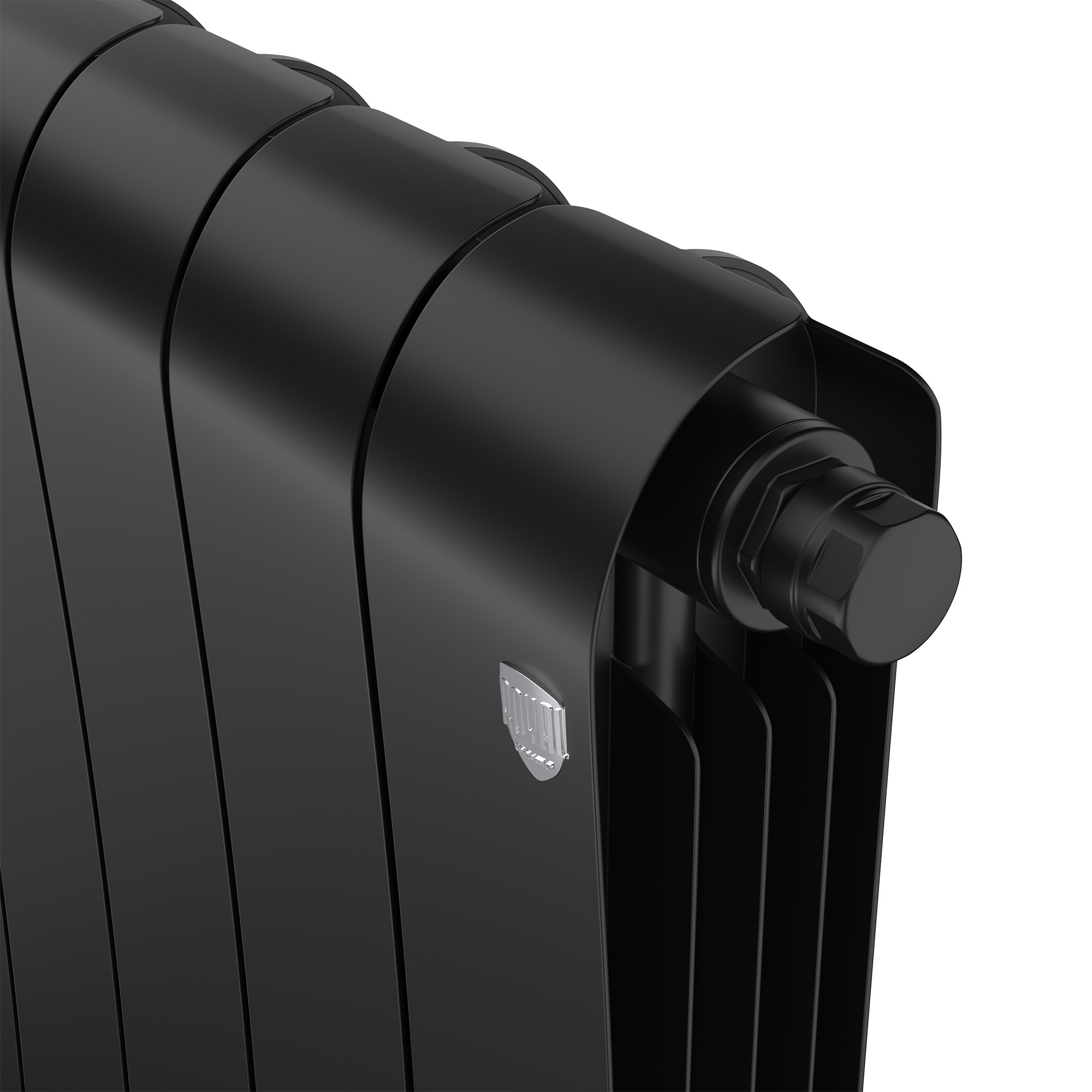 Радиатор биметаллический Royal Thermo Infinity 500 Noir Sable VR80 - 12 секц.