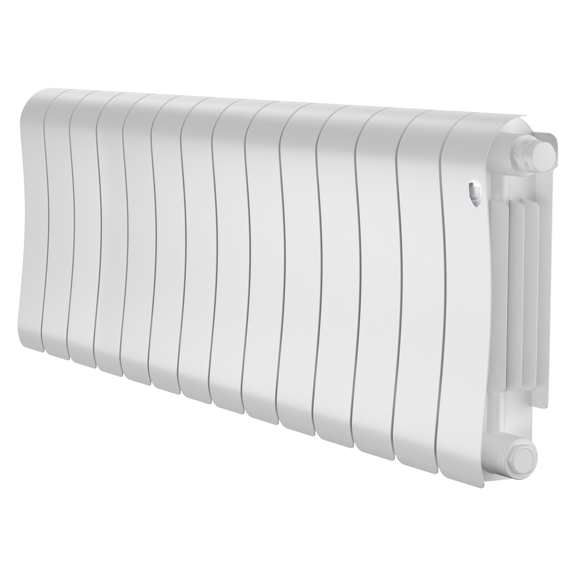 Радиатор биметаллический Royal Thermo Infinity 300 Bianco Traffico VR80 - 14 секц.