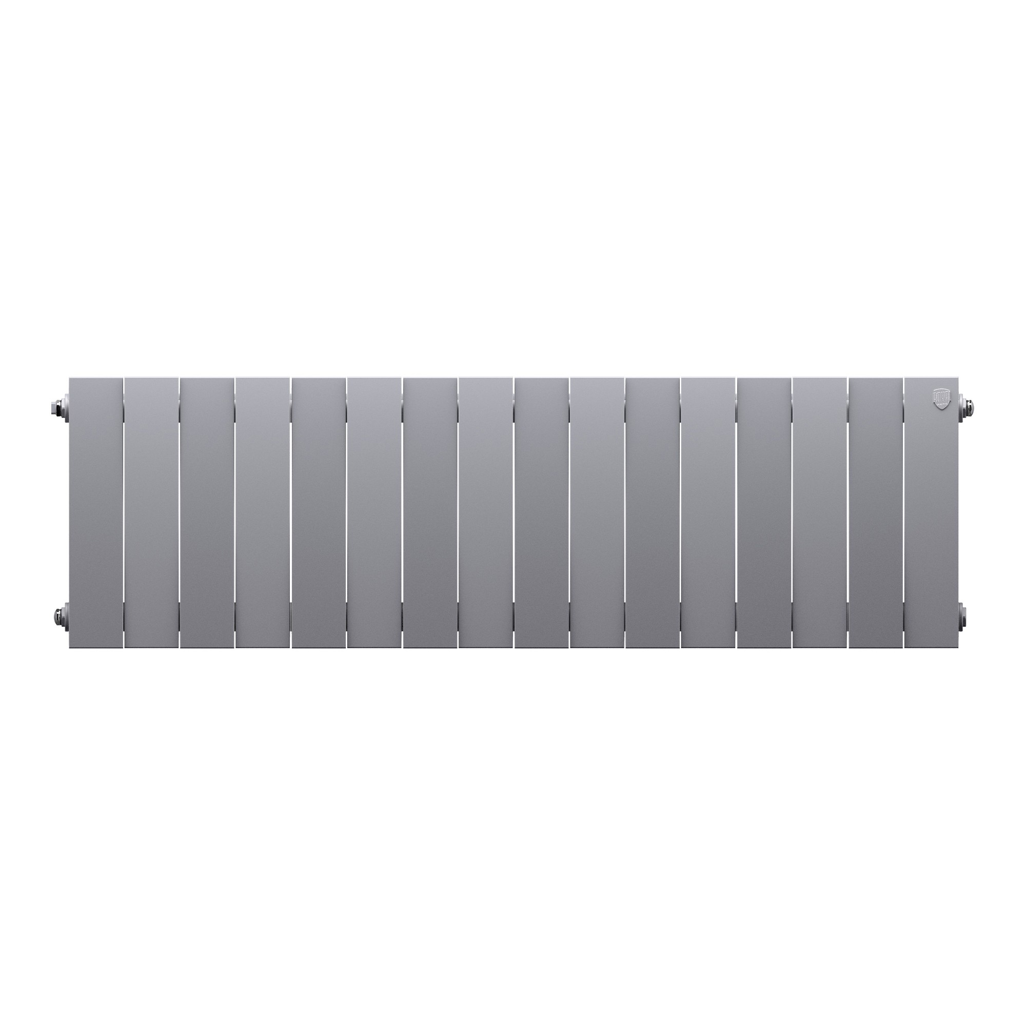 Радиатор биметаллический Royal Thermo PianoForte 300 Серебристый - 16 секц.