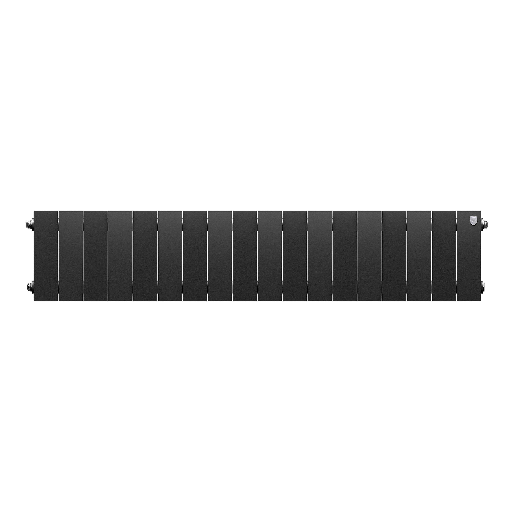 Радиатор биметаллический Royal Thermo PianoForte 200 Чёрный - 18 секц.