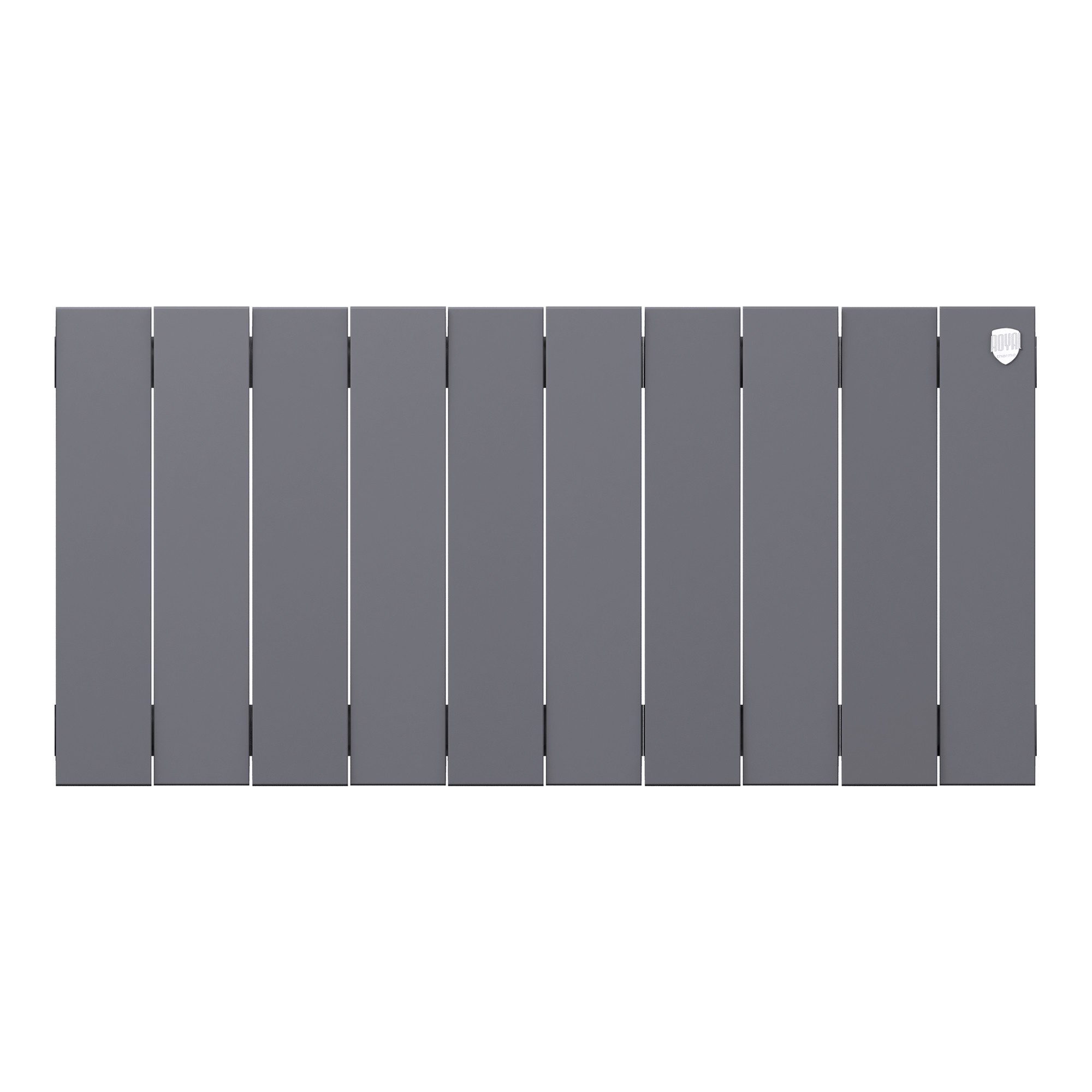 Радиатор биметаллический Royal Thermo PianoForte 300 Серебристый - 10 секц.