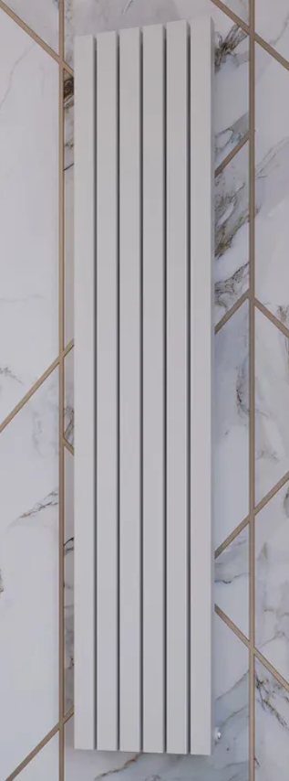 Радиатор трубчатый Faberg Quadro 1/50 360*1800 мм 6 секций (универсальное подключение) белый