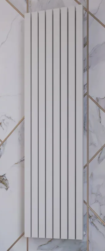 Радиатор трубчатый Faberg Quadro 1/50 480*1800 мм 8 секций (универсальное подключение) белый