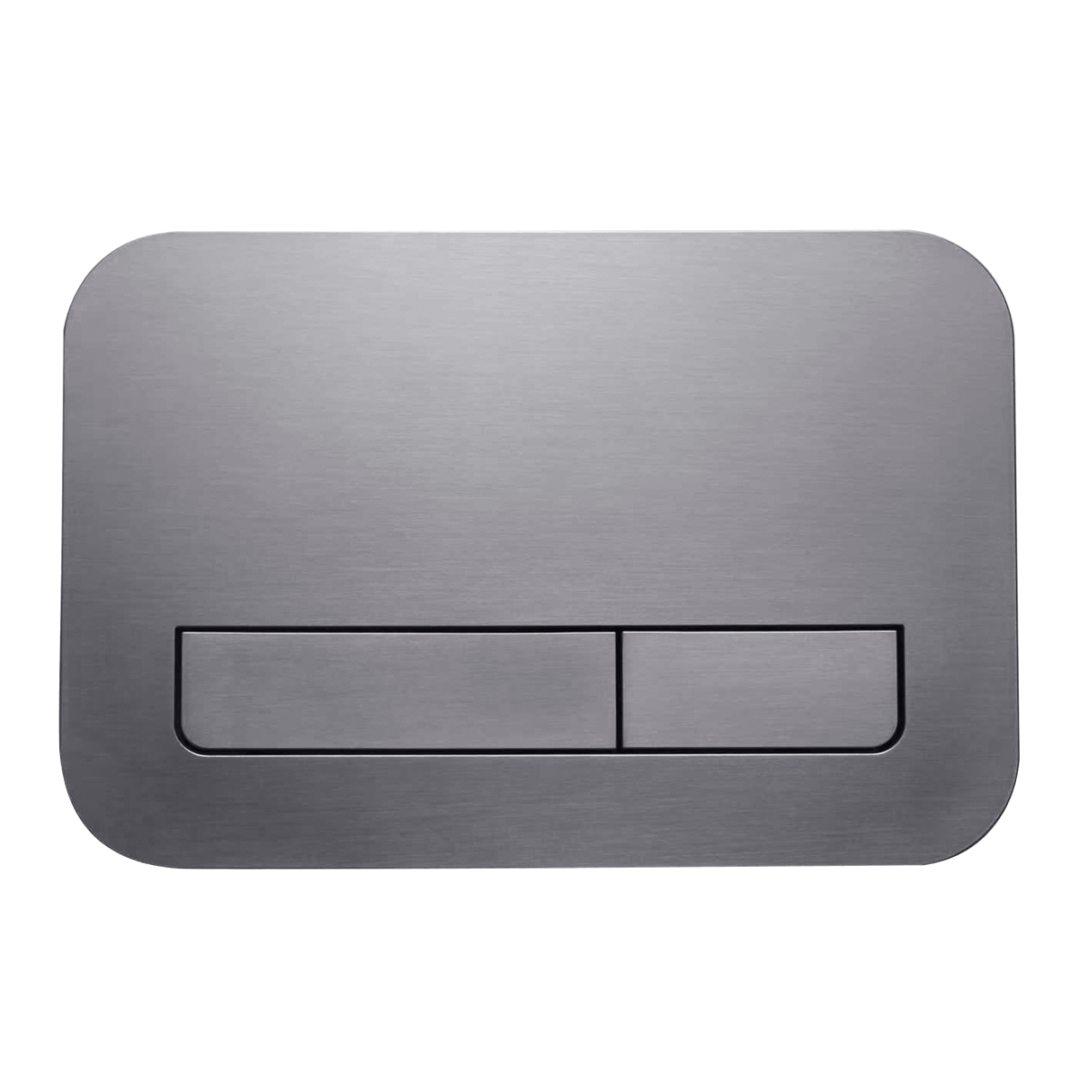 Кнопка смыва Vincea VFP-201GM (вороненая сталь)