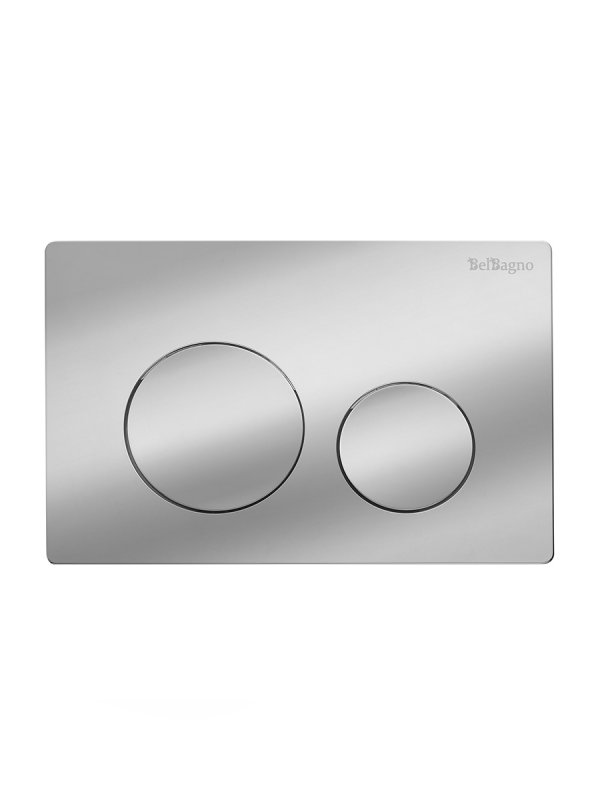 Кнопка смыва BelBagno BB-03C-CRM (хром)