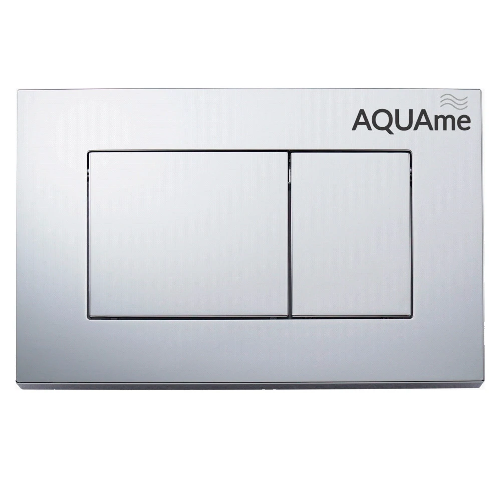 Кнопка смыва AQUAme AQM4102CR (хром)