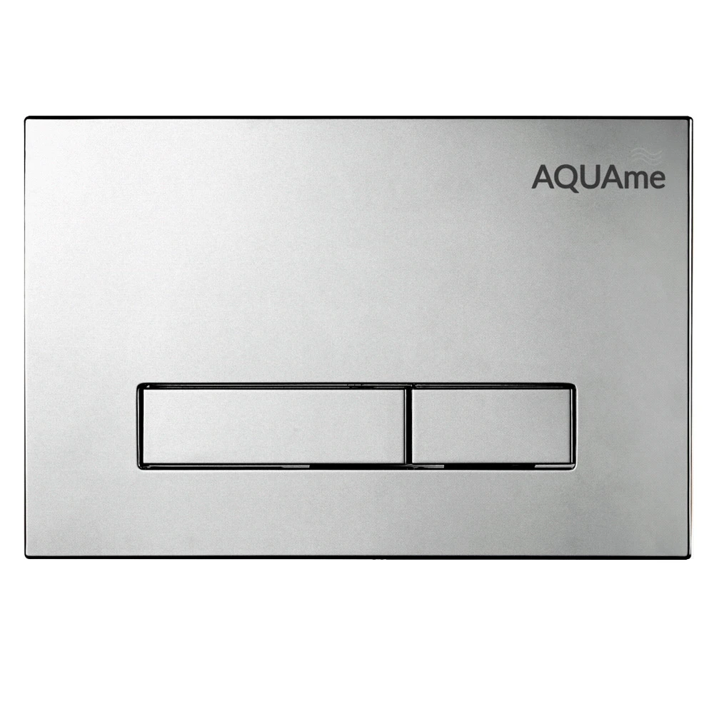 Кнопка смыва AQUAme AQM4103S (сатиновый)