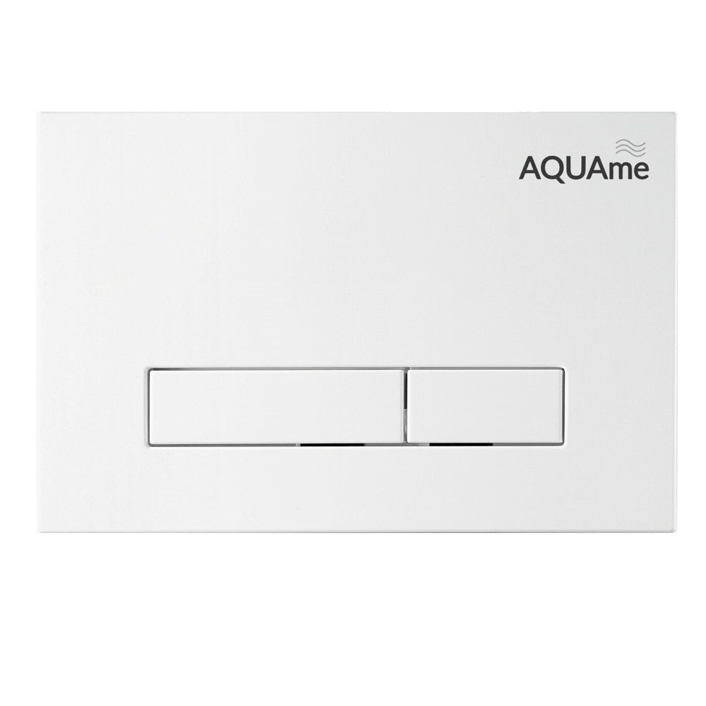 Кнопка смыва AQUAme AQM4103S (белый)
