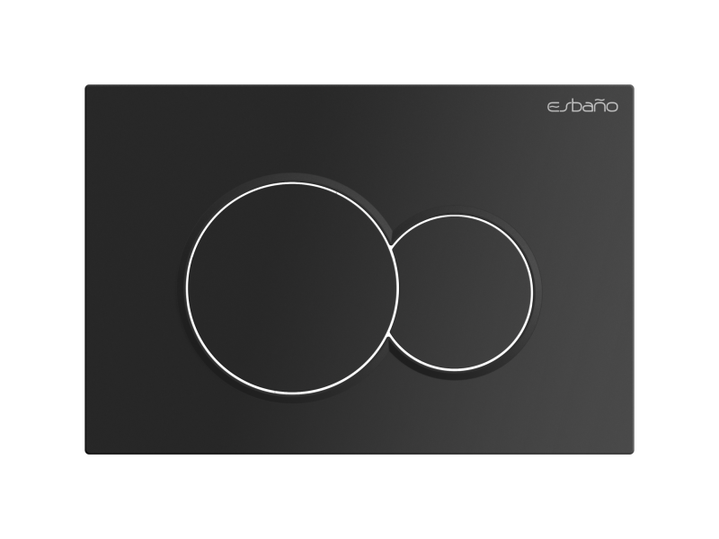 Кнопка смыва Esbano SKS-50MB ESINSKS50MB (черный матовый)