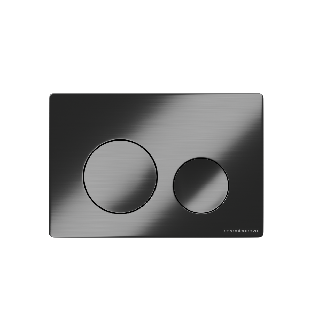 Кнопка смыва Ceramica Nova Balance Circle CN12-001GG (вороненая сталь)