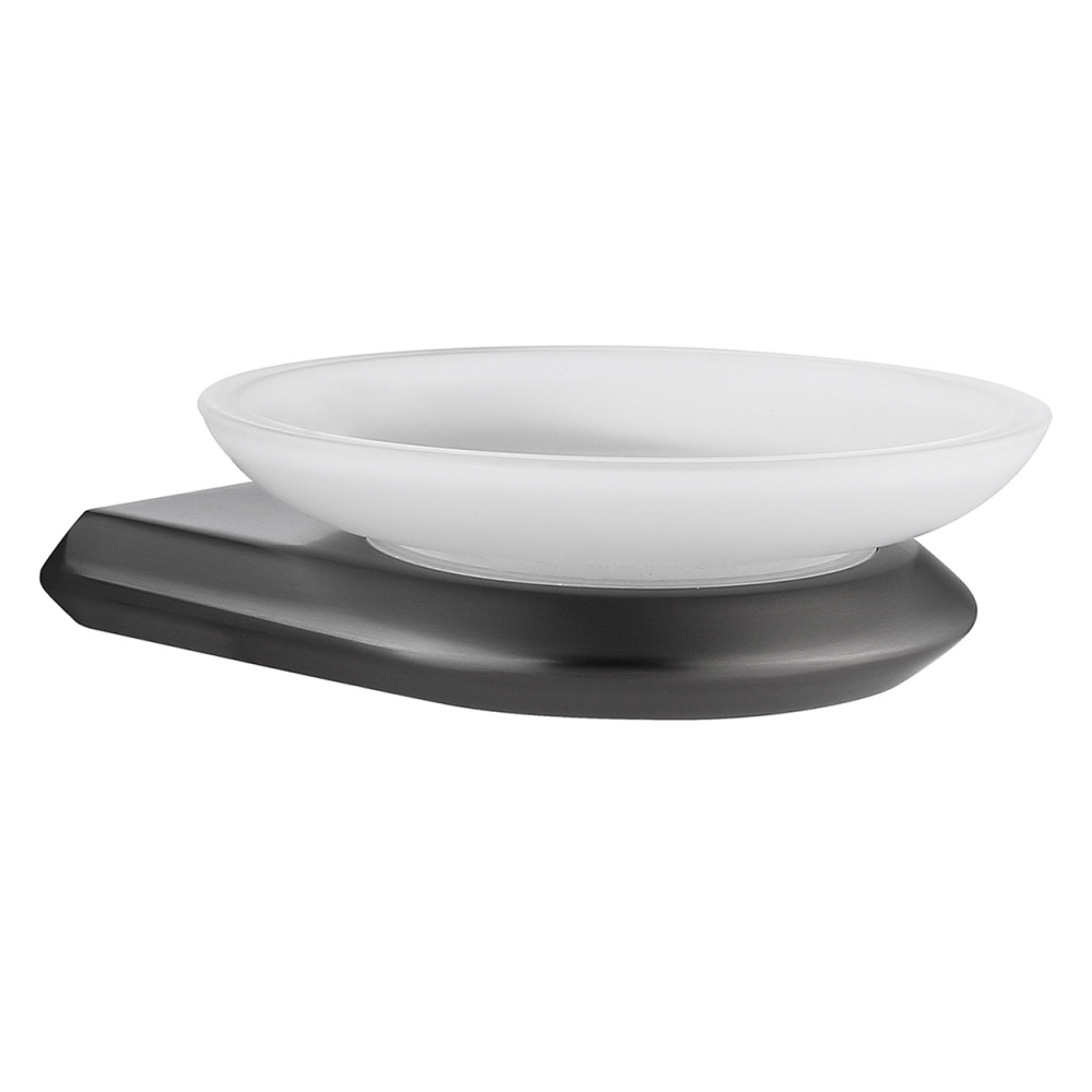 Мыльница Abber Nord AA1558NG (никель/стекло матовое)