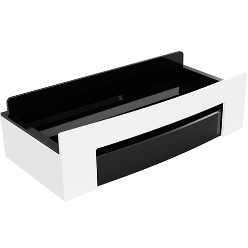 Мыльница Bemeta CYTRO 102208304 (белый/чёрный) настенная