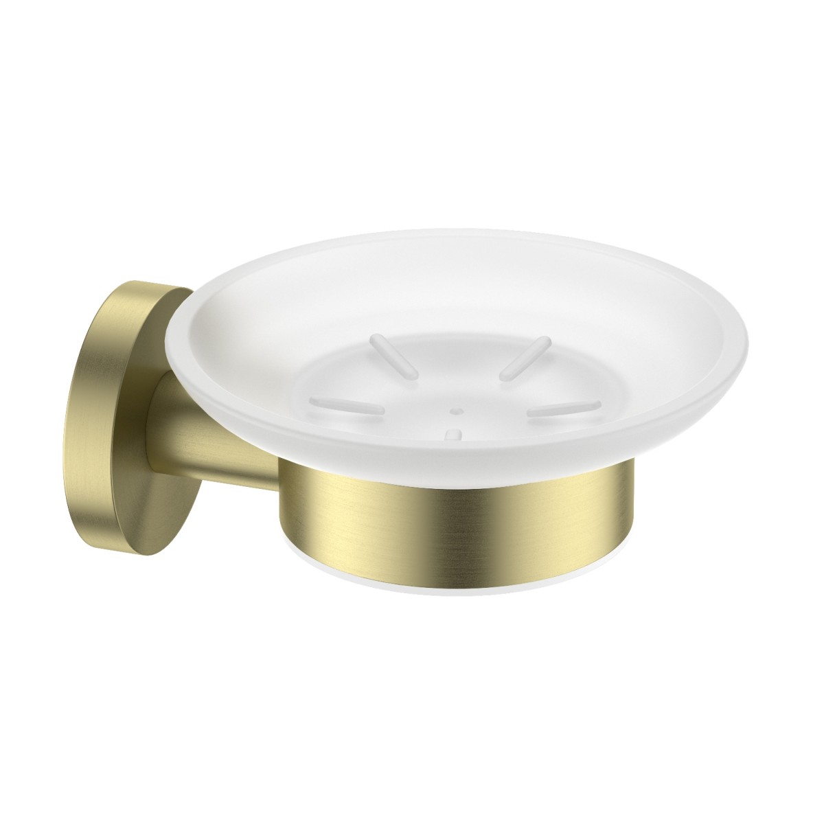 Мыльница AQUAme Trento AQM7211BG (шлифованное золото) настенная