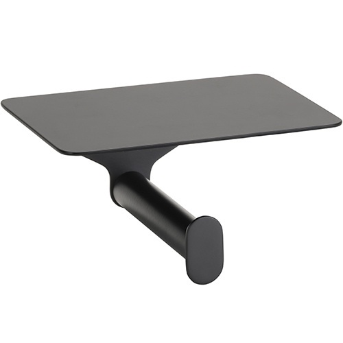 Бумагодержатель Bemeta ORGANIC BLACK 167112150 (чёрный матовый)