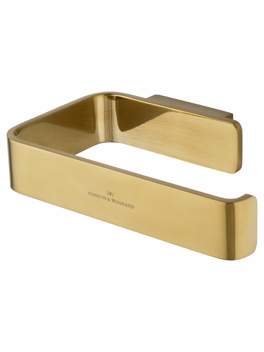 Бумагодержатель Wonzon & Woghand LOTTE WW-8316-BG (брашированное золото)