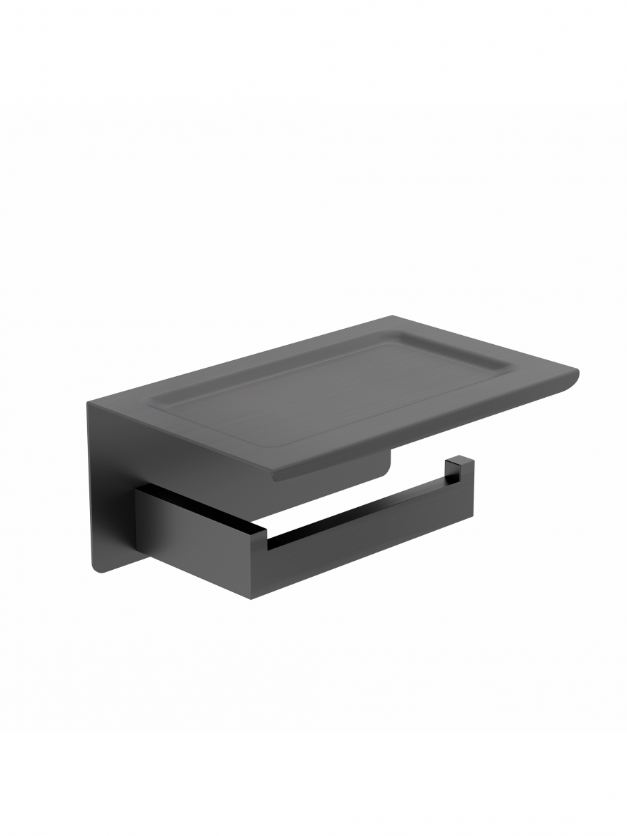 Бумагодержатель Altrobagno Aperto ALTROBAGNOAperto080924GM (оружейная сталь)