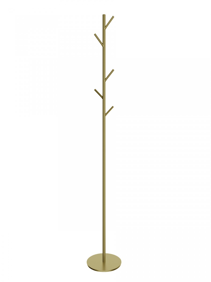 Вешалка для полотенец напольная Wonzon & Woghand WW-V4306-BG (брашированное золото)