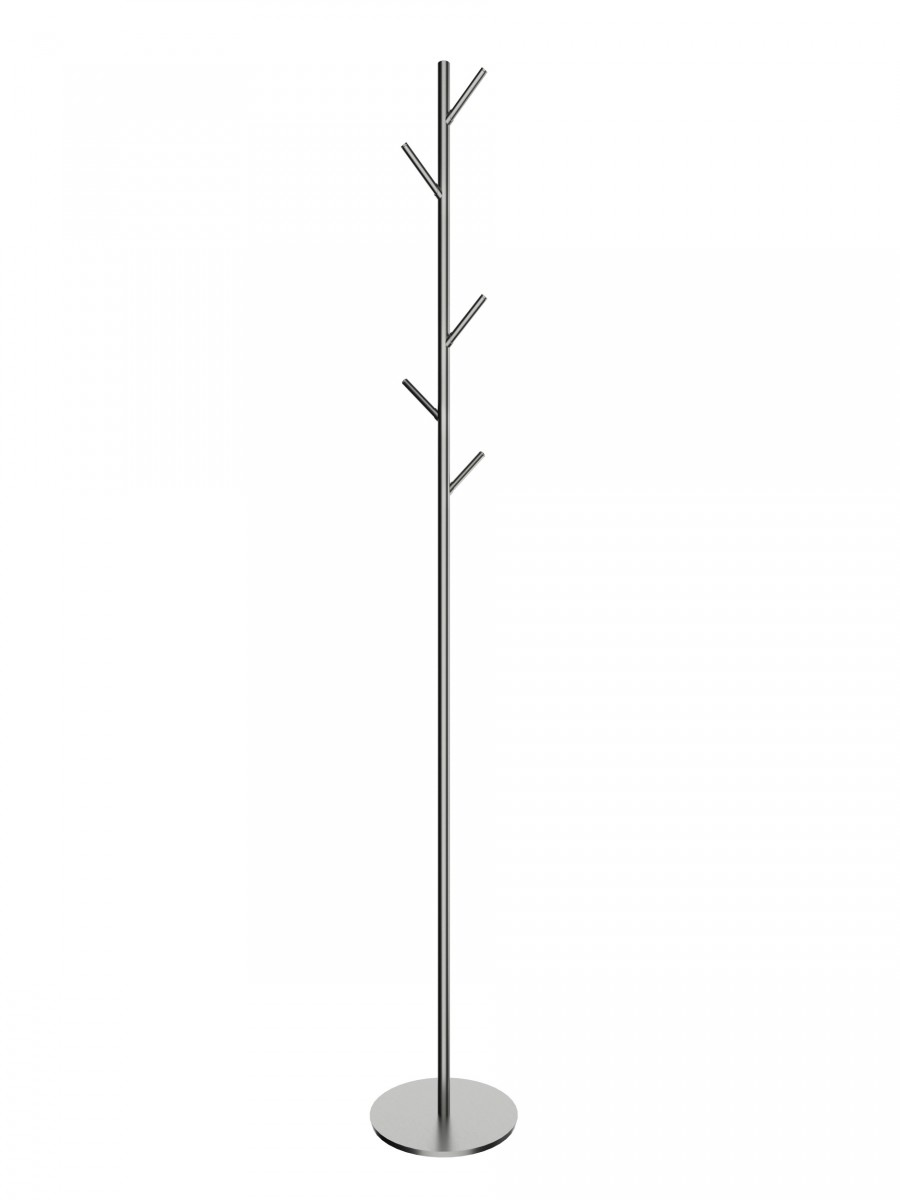 Вешалка для полотенец напольная Wonzon & Woghand WW-V4306-BR (брашированный никель)