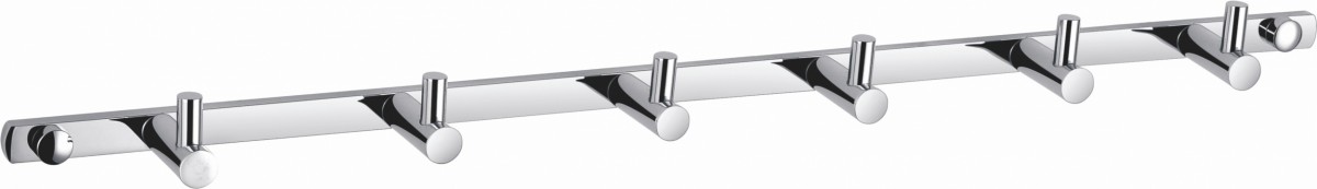 Вешалка для полотенец Wonzon & Woghand WW-9380-6 (хром)