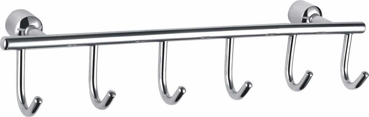 Вешалка для полотенец Wonzon & Woghand WW-9382-6 (хром)